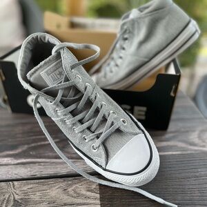 Converse Chuck Taylor All Star Madison Mid Women's Sneaker Sz 7.5 Wolf Grey